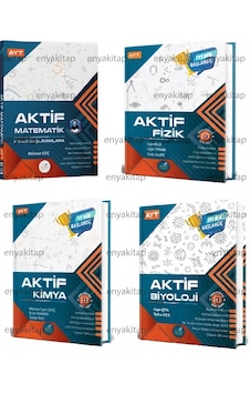 Aktif Öğrenme Yayınları Ayt Matematik Fizik Kimya Biyoloji 4 Lü Set Aktif Öğrenme Yayınları Ayt Matematik Fizik Kimya Biyoloji 4 Lü Set