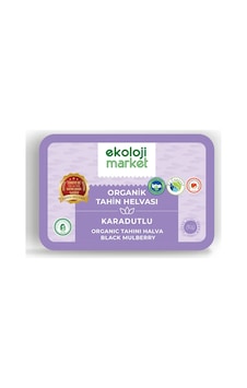 Ekoloji Market Organik Glutensiz Karadutlu Helva 200g