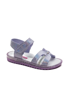 Arzen Bebe Kız Çocuk Sandalet Gümüş Lila Gümüş - Lila
