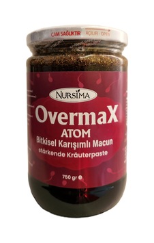 Nursima Overmax Atom Bitkisel Karışımlı Macun 750 Gr Nursima Overmax Atom Bitkisel Karışımlı Macun 750 Gr