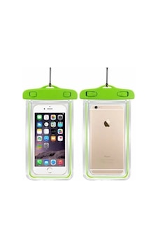 Sea Horse Su Geçirmez Telefon Kılıfı Kilitli Yeşil