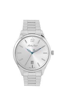 Mathey Tissot H411mas Swiss Made Çizilmez Safir Cam Metalik Erkek Kol Saati