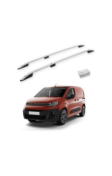 Turtle Citroen Berlingo 2019-2025 / Uzun Şasi Tavan Çıtası Crown Gri