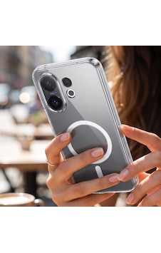 Caseonn Vivo X200 Fe Kılıf Magsafe Özellikli Sararmaz Kristal Sert Kapak Şeffaf Caseonn Vivo X200 Fe Kılıf Magsafe Özellikli Sararmaz Kristal Sert Kapak Şeffaf