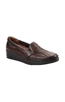 Forelli 25109 Mimoza-H Kahve Kadın Comfort Deri Ayakkabı Kahverengi Forelli 25109 Mimoza-H Kahve Kadın Comfort Deri Ayakkabı Kahverengi