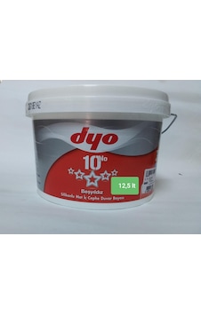 DYO BEŞYILDIZ SİLİKONLU MAT 20 KG BEYAZ 0001 DYO BEŞYILDIZ SİLİKONLU MAT 20 KG BEYAZ 0001