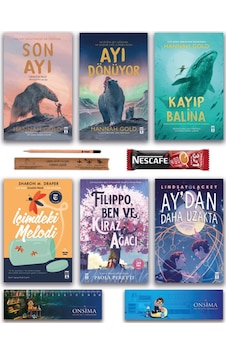 Genç Timaş İçimdeki Melodi - Filippo Ben Ve Kiraz Ağacı - Aydan Daha Uzakta - Son Ayı - Ayı Dönüyor Set 6 Kitap Genç Timaş İçimdeki Melodi - Filippo Ben Ve Kiraz Ağacı - Aydan Daha Uzakta - Son Ayı - Ayı Dönüyor Set 6 Kitap