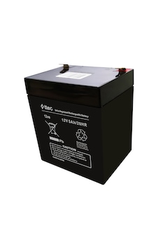 Ttec 12 VOLT 5A AKÜ - 12V 5 AH BAKIMSIZ KURU AKÜ 2024 Üretim