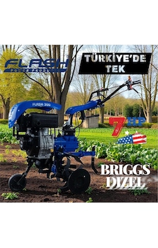 Flash 300 Brigs Stratton 7 Hp Dizel 3+1 Şanzumanlı Çapa Makinesi Flash 300 Brigs Stratton 7 Hp Dizel 3+1 Şanzumanlı Çapa Makinesi