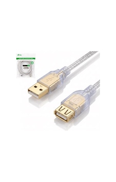 Feny Fn-af3015 Usb2.0 Am-af Şeffaf Uzatma Kablosu 1.5m Feny Fn-af3015 Usb2.0 Am-af Şeffaf Uzatma Kablosu 1.5m