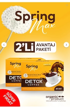 Karahindiba Etkili En Yöntem Collogen Coffee  Hindiba Diyet Kahve 2li Granül
