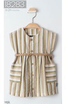 Babydoll Elbise Miniworld Yeşil