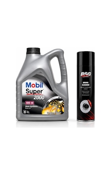 Mobil Süper 2000 X1 10w-40 Motor Yağı 4 Litre + Balata Spreyi 500 Ml Mobil Süper 2000 X1 10w-40 Motor Yağı 4 Litre + Balata Spreyi 500 Ml