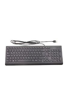 Ekb-536a Kablolu Siyah Usb Türkçe Q Klavye - 1 Lenovo Ekb-536a Kablolu Siyah Usb Türkçe Q Klavye