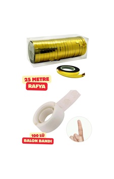 Gold Balon Rafyası Ve Balon Bandı Balon İpi Doğum Günü Süs Ve Malzeme Tüm Yaşlar Gold Balon Rafyası Ve Balon Bandı Balon İpi Doğum Günü Süs Ve Malzeme Tüm Yaşlar
