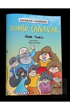 Komşu Canavar - Kahkaha Canavarı Eğiten Kitap  -  Eğiten Kitap