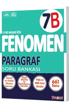 Fenomen 7. Sınıf Paragraf B Soru Bankası Fenomen 7. Sınıf Paragraf B Soru Bankası