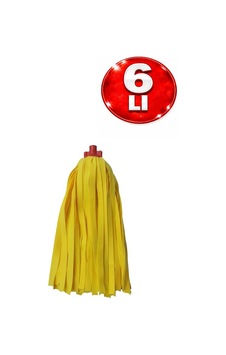 Paspas Püskülü Eko Sarı 6lı Paspas Püskülü Eko Sarı 6lı