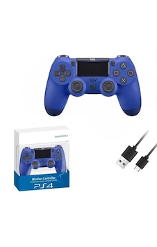 Trio Tr901m Mavi Doubleshock 4 Kablosuz Titreşimli Ps4 Oyun Kolu Trio Tr901m Mavi Doubleshock 4 Kablosuz Titreşimli Ps4 Oyun Kolu