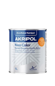 Akripol Akrilik Neo Color Renkli Astar Beyaz 1 Litre