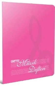 Gıpta Tel Dikişli Karton Kapak Müzik Defter A4 - 40 Yaprak Gıpta Tel Dikişli Karton Kapak Müzik Defter A4 - 40 Yaprak