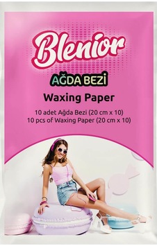 Blenior Dilimli Ağda Bezi 20 CM 10'lu Blenior Dilimli Ağda Bezi 20 CM 10'lu