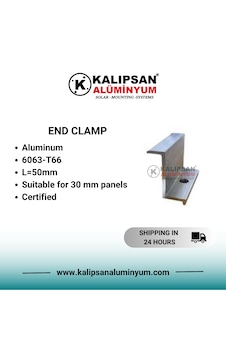 30'luk Z Sonlandırma Clamp- 50 Adet 30'luk Z Sonlandırma Clamp- 50 Adet