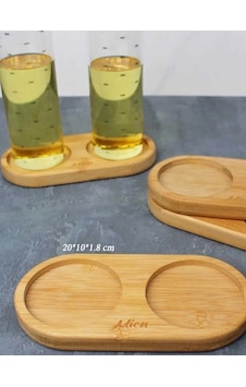 Büyük Boy Bambu Yağdanlık Altlığı Ahşap Büyük Boy Bambu Yağdanlık Altlığı Ahşap