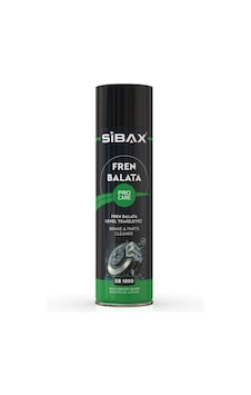 Sibax Fren Balata Temizleyici Sprey 500 ml Sibax Fren Balata Temizleyici Sprey 500 ml