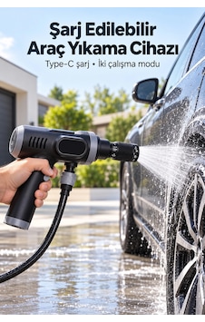 Zenvia Şarjlı Basınçlı Oto Yıkama Makinesi Taşınabilir Çantalı Set Znv2026 Zenvia Şarjlı Basınçlı Oto Yıkama Makinesi Taşınabilir Çantalı Set Znv2026