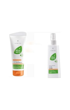 LR Aloe Vera Onarıcı Şampuan 200 ML + LR Aloe vera Nemlendirici Saç Kürü LR Aloe Vera Onarıcı Şampuan 200 ML + LR Aloe vera Nemlendirici Saç Kürü