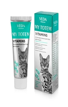 Veda My Totem Vitamins Jel Kedi Multivitamin Ve Bağışıklık Destek Macunu 75 Ml Veda My Totem Vitamins Jel Kedi Multivitamin Ve Bağışıklık Destek Macunu 75 Ml