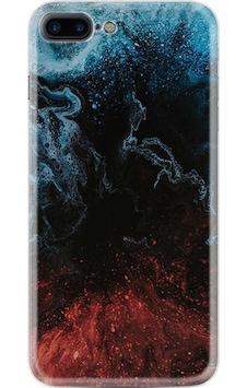 Apple Uyumlu iPhone 7 Plus Kilif Desenli Silikon Red Blue Black Abstact 473328808 Apple Uyumlu iPhone 7 Plus Kilif Desenli Silikon Red Blue Black Abstact 473328808