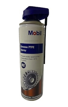 Mobil Ptfe Gıda Onaylı Teflon Gres Yağlama Sprey 500 ML Mobil Ptfe Gıda Onaylı Teflon Gres Yağlama Sprey 500 ML