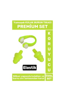 Elastik Yumuşak Havuz Deniz Su Sızdırma Gürültü Önleyici Kulak Burun Tıkacı Seti Çok Renkli Elastik Yumuşak Havuz Deniz Su Sızdırma Gürültü Önleyici Kulak Burun Tıkacı Seti Çok Renkli