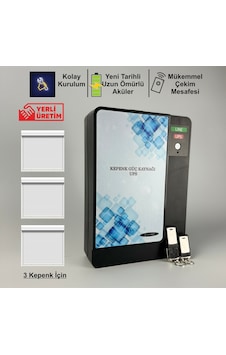 Azcorp Kepenk Güç Kaynağı Ups 1000watt 3 Çıkışlı Ve 2 Kumandalı