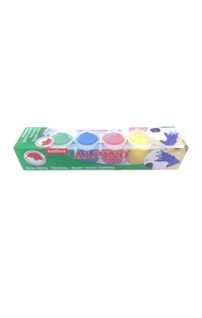 Alpino 6X25 ML Guaj Boya Çok Renkli