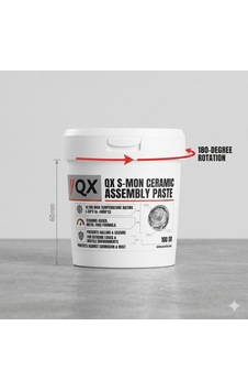 Qx S-mon Seramik Montaj Pastası - 100 Gr Qx S-mon Seramik Montaj Pastası - 100 Gr