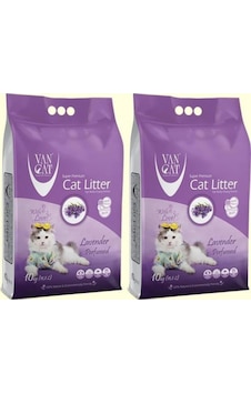 Vancat Lavanta Kokulu İnce Taneli Kedi Kumu 10 Kg 2 Adet Vancat Lavanta Kokulu İnce Taneli Kedi Kumu 10 Kg 2 Adet