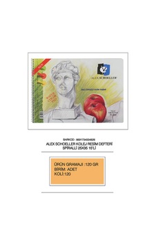 Resim Defteri Spr 25 35 120gr 15 Li Resim Defteri Spr 25 35 120gr 15 Li