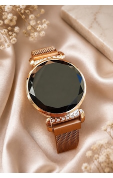 Desingshop Dijital Hasır Kayış Taşlı Genç Kız & Kadın Kol Saati Rose Rose Gold Desingshop Dijital Hasır Kayış Taşlı Genç Kız & Kadın Kol Saati Rose Rose Gold