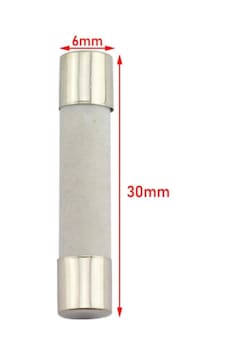Seramik Sigorta 10a 250v 6x30mm Gecikmeli X 1 Adet Rf043 Seramik Sigorta 10a 250v 6x30mm Gecikmeli X 1 Adet Rf043