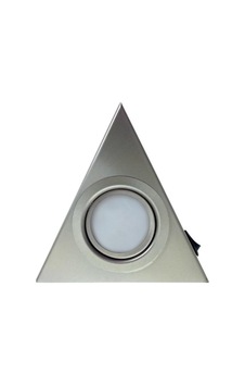 Yigitled Paslanmaz Ledli Üçgen Spot 3W Günışığı Yigitled Paslanmaz Ledli Üçgen Spot 3W Günışığı