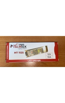 Hightek Ht 1125 12 Volt 10 Amper Metal Slım Kasa Adaptör Hightek Ht 1125 12 Volt 10 Amper Metal Slım Kasa Adaptör