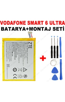 Vodafone Smart 6 Ultra Batarya 3000Mah + Tamir Seti Vodafone Smart 6 Ultra Batarya 3000Mah + Tamir Seti