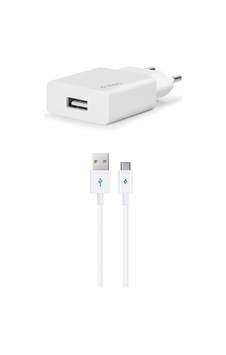 Smartcharger Seyahat Şarj Aleti, 2.1a Ve Type-c, 120cm Kablolu, Beyaz Sku: Zeusb085xg7mtt