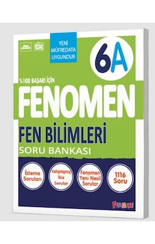 Fenomen Okul 2026 6. Sınıf Fen Bilimleri A Soru Bankası Yeni Nesile Kolay Geçiş Güncel Müfredat Fenomen Okul 2026 6. Sınıf Fen Bilimleri A Soru Bankası Yeni Nesile Kolay Geçiş Güncel Müfredat