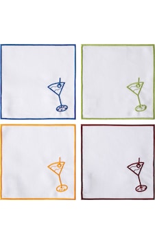 Mudo Home Festıve Kokteyl Peçete 15x15 Çok Renkli