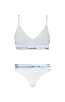 Giorgina Ferri 2 Li Set Kadın Günlük Kullanıma Uygun Spor Sütyen+ Tanga Külot Kelly Giorgina Ferri 2 Li Set Kadın Günlük Kullanıma Uygun Spor Sütyen+ Tanga Külot Kelly