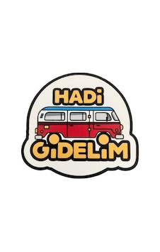 Hadi Gidelim Baskılı Ahşap Bardak Altlığı Çok Renkli Hadi Gidelim Baskılı Ahşap Bardak Altlığı Çok Renkli